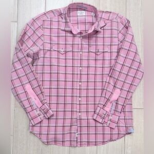 Tommy Bahama Men’s  Island  modern fit Plaid Shirt